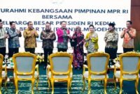 Acara Silaturahmi Kebangsaan Pimpinan MPR dengan Keluarga Besar (alm) Presiden RI ke-2 Soeharto. (Dok MPR RI)

