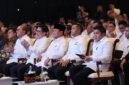 Presiden RI Prabowo Subianto menghadiri Musyawarah Nasional (Munas) konsolidasi persatuan Kamar Dagang dan Industri (Kadin) Indonesia. (Facebook.com @Setkab RI)