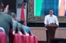 Wakil Menteri Pertanian (Wamentan), Sudaryono  dalam Rapat Koordinasi (Rakor) Teritorial Mabes TNI yang bertajuk Sinergi Akselerasi Swasembada Pangan Nasional di Denma Mabes TNI, Jakarta. (Dok. Kementan)